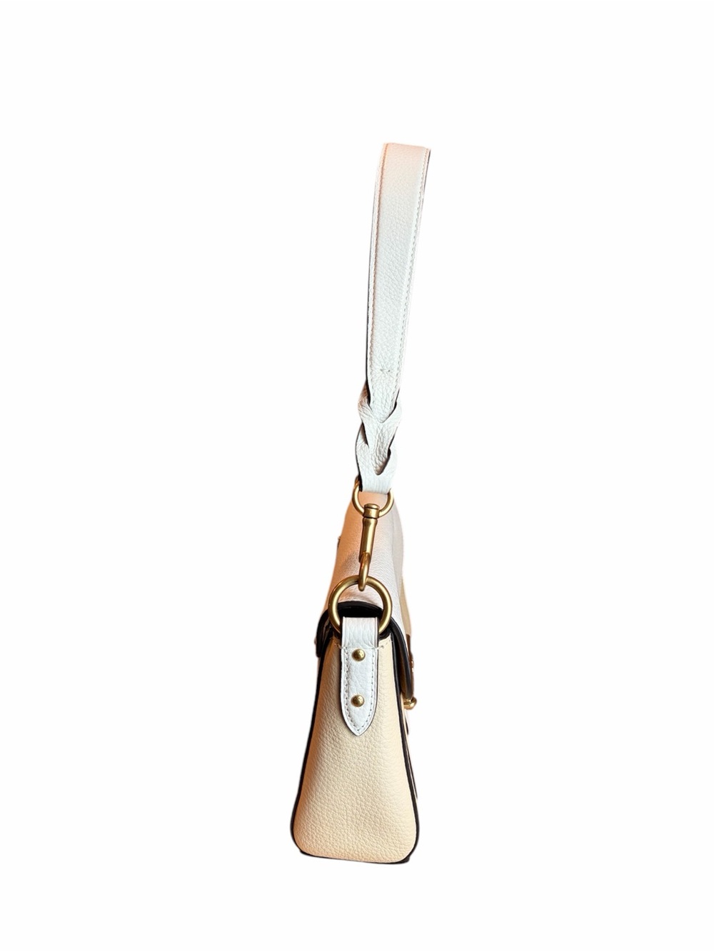 Coach Georgie color block 2 way pebbled leather bag - Picture 6 of 10